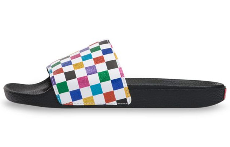 Vans Glitter Rainbow Slide-On Slipper Black VN0004LGXXW