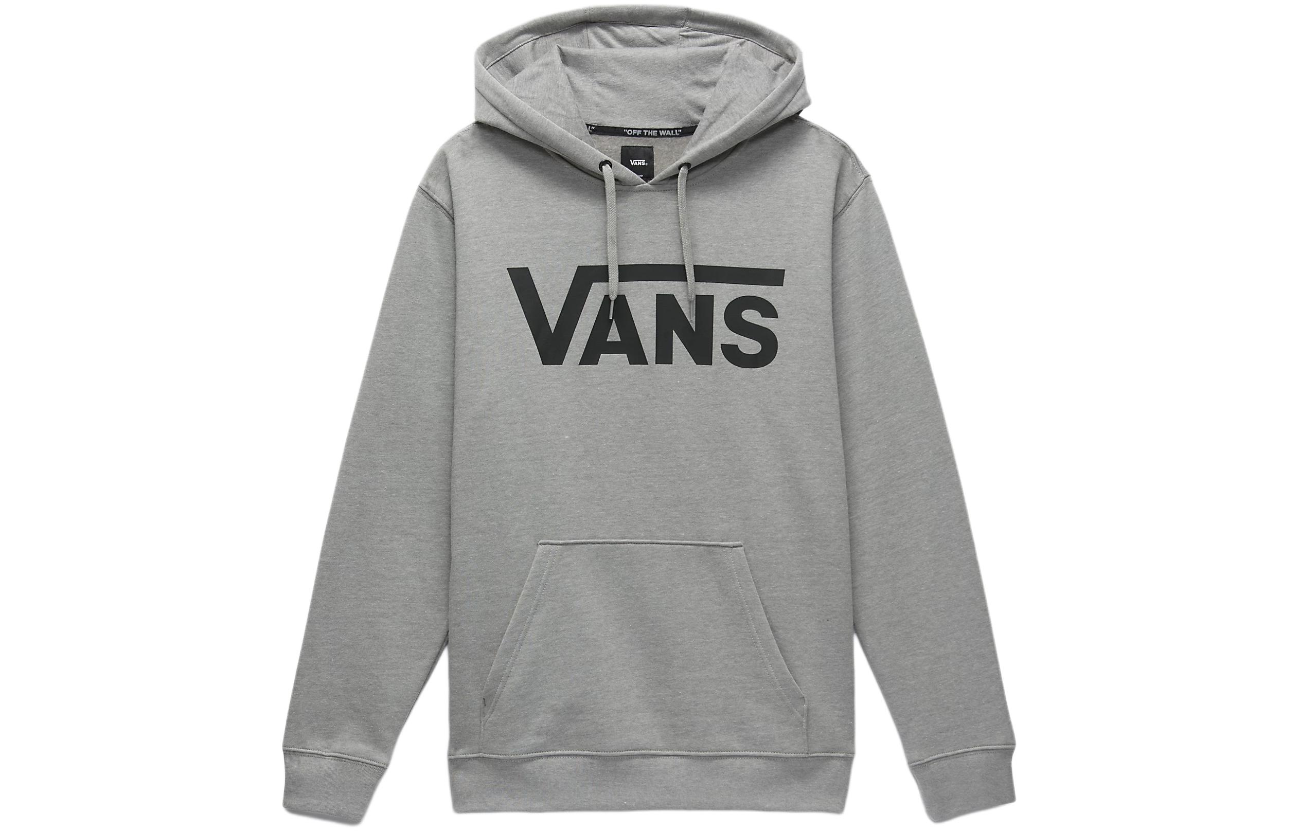 Vans Gray Hoodie with Alphabet Print VN000HNX02F