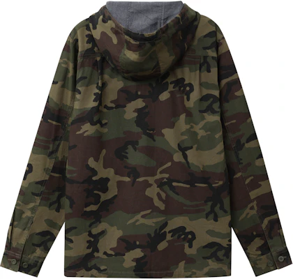 Vans 綠色迷彩連帽多口袋戶外實用夾克 VN0A36JLCMA Lookbook Vans 綠色迷彩連帽多口袋戶外實用夾克 VN0A36JLCMA