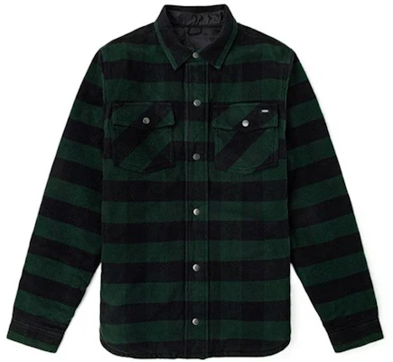 Vans 綠色雙面格紋抓毛外套 - 冬季復古戶外風格 VN0A5KLOHNB Buy Vans 綠色雙面格紋抓毛外套 - 冬季復古戶外風格 VN0A5KLOHNB