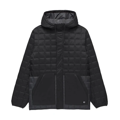 Vans Gunner MTE-1 Thermoball Jacket Black Hooded Full-Zip Jacket VN000A8EKOU
