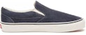 Vans Hairy Suede Classic Slip-On 'Biru Putih' VN0A38F7ULQ