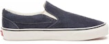 Order Vans Hairy Suede Classic Slip-On 'Biru Putih' VN0A38F7ULQ