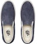 Shop Vans Hairy Suede Classic Slip-On 'Biru Putih' VN0A38F7ULQ