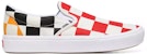 Vans Half Big Checker Comfycush Slip-On 'Merah Biru' VN0A3WMDW92