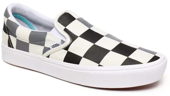 Vans Half Big Checker Comfycush Slip-On Checkerboard Black/White VN0A3WMDWXA Lookbook Vans Half Big Checker Comfycush Slip-On Checkerboard Black/White VN0A3WMDWXA