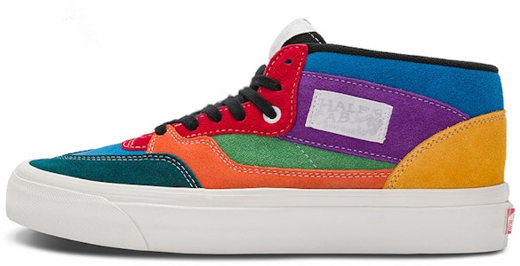 Vans Half Cab 33 DX 時尚休閒 中筒 滑板鞋 男女同款 藍橘紫 Buy Vans Half Cab 33 DX 時尚休閒 中筒 滑板鞋 男女同款 藍橘紫