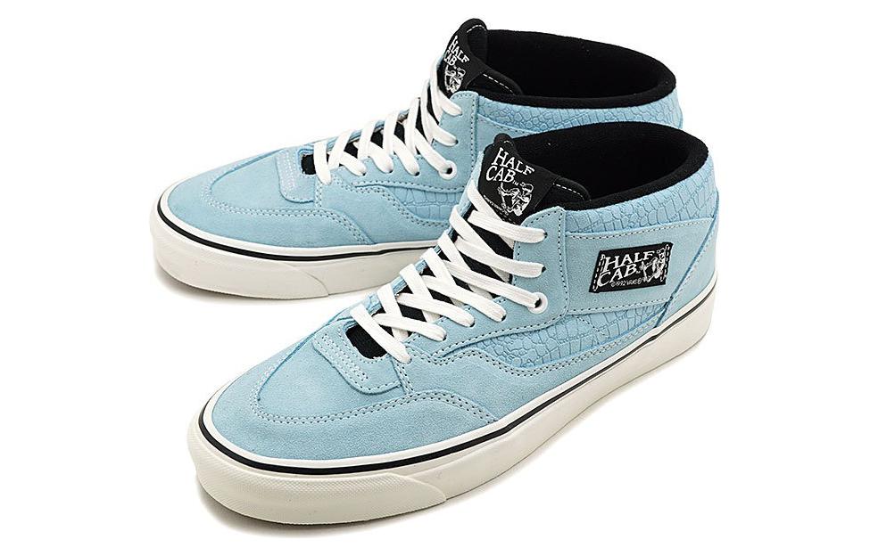 Lookbook Vans Half Cab 33 DX 'Croc - Aquatic' Sepatu Skater Pria VN0A5KX68EF
