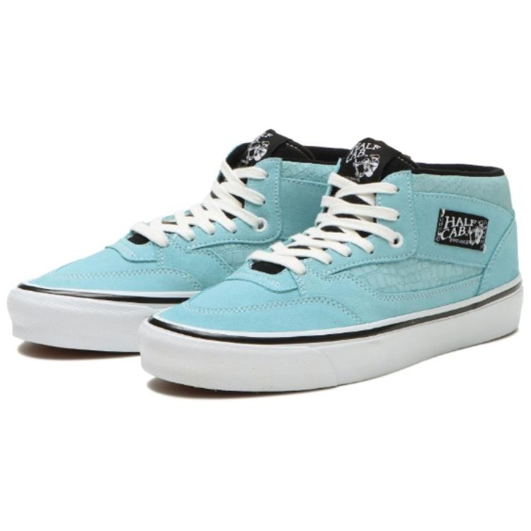 Shop Vans Half Cab 33 DX 'Croc - Aquatic' Sepatu Skater Pria VN0A5KX68EF