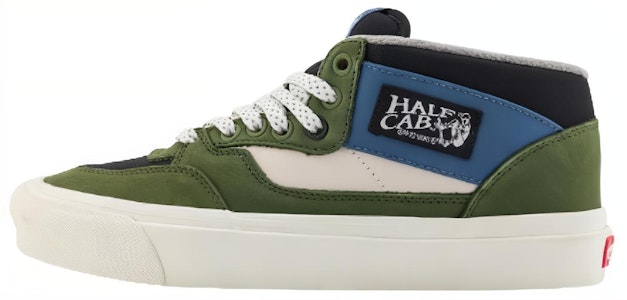 Vans Half Cab 百搭舒適簡約 防滑耐磨 低筒 滑板鞋 男女同款 綠色 Buy Vans Half Cab 百搭舒適簡約 防滑耐磨 低筒 滑板鞋 男女同款 綠色