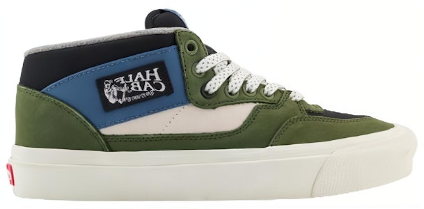 Vans Half Cab 百搭舒適簡約 防滑耐磨 低筒 滑板鞋 男女同款 綠色 Order Vans Half Cab 百搭舒適簡約 防滑耐磨 低筒 滑板鞋 男女同款 綠色