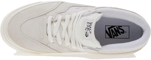 Shop Vans Half Cab 百搭 減震 高筒 滑板鞋 男女款 白色