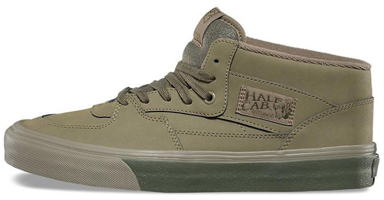 반스 하프캡 모노벅 - 더스키 그린 (Vans Half Cab Mono Buck - Dusky Green) VN0A348EQ7B Buy 반스 하프캡 모노벅 - 더스키 그린 (Vans Half Cab Mono Buck - Dusky Green) VN0A348EQ7B