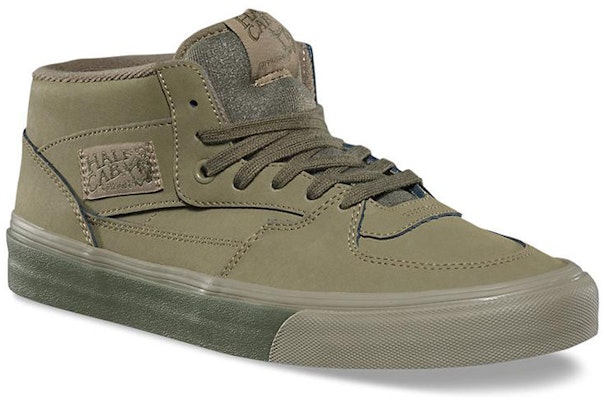 반스 하프캡 모노벅 - 더스키 그린 (Vans Half Cab Mono Buck - Dusky Green) VN0A348EQ7B Order 반스 하프캡 모노벅 - 더스키 그린 (Vans Half Cab Mono Buck - Dusky Green) VN0A348EQ7B