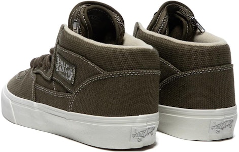 Vans Half Cab CP VR3 LX 'Hemp Dark Olive' Sepatu Skater Hijau Tua VN0007PUDOL1 Shop Vans Half Cab CP VR3 LX 'Hemp Dark Olive' Sepatu Skater Hijau Tua VN0007PUDOL1