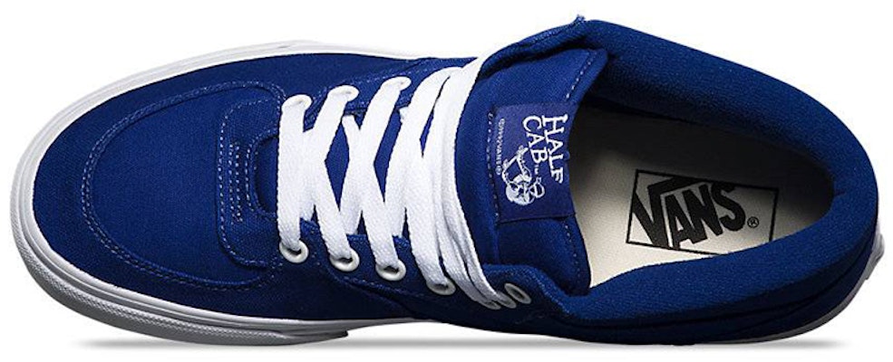 Vans Half Cab Pro Skate 'White Blue' VN000UC8IAM Shop Vans Half Cab Pro Skate 'White Blue' VN000UC8IAM