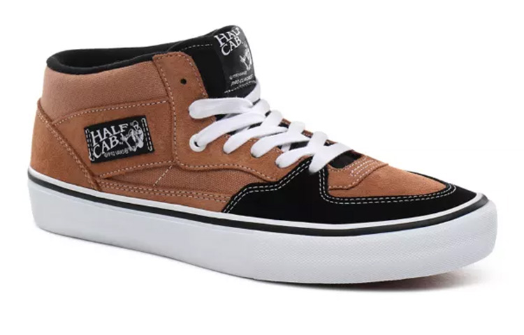 Order Vans Half Cab Pro Zwart/Bruin VN0A38CPSWT