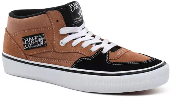 Vans Half Cab Pro Zwart/Bruin VN0A38CPSWT Order Vans Half Cab Pro Zwart/Bruin VN0A38CPSWT