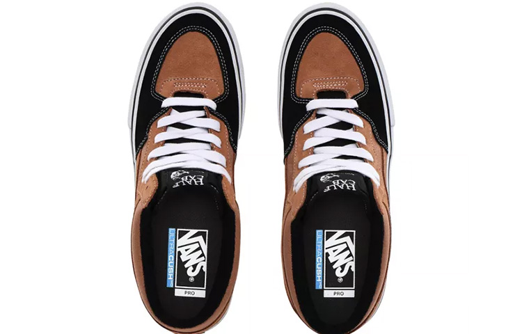 Shop Vans Half Cab Pro Zwart/Bruin VN0A38CPSWT
