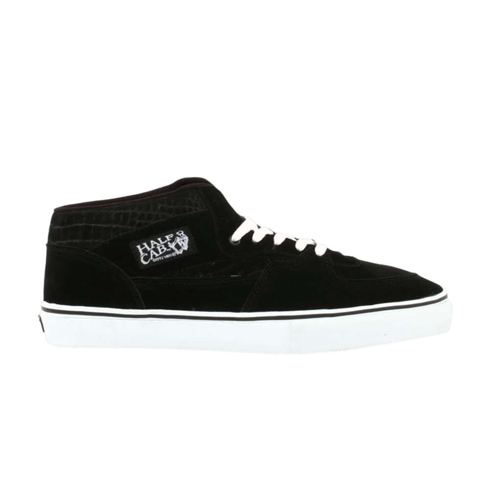 supreme × vans half cab Black Vans x Supreme Half Cab Pro '92 Men's Black Skateboard Shoes