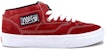 Vans Half Cab Supreme Potongan Berlian (Merah) vmogzj2wa
