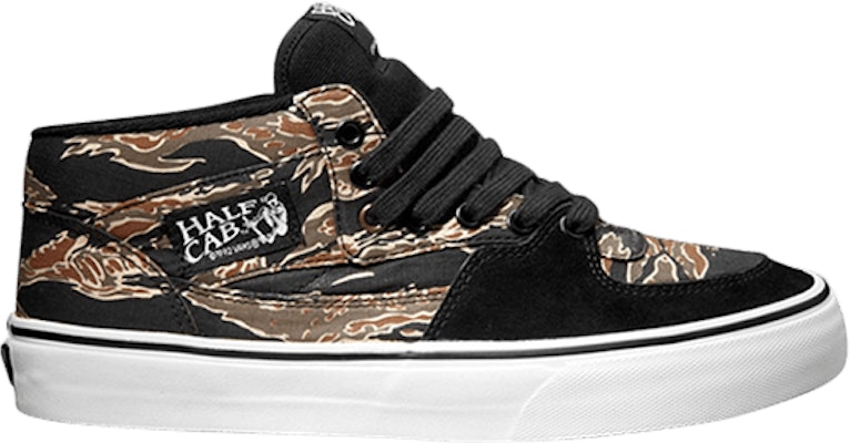 Vans Half Cab Tiger Camo Black 'Black' 0UC8C6H Buy Vans Half Cab Tiger Camo Black 'Black' 0UC8C6H