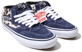 Vans Half Cab x Supreme Leopard 'Biru Navy' VN0A5KYANVY Lookbook Vans Half Cab x Supreme Leopard 'Biru Navy' VN0A5KYANVY