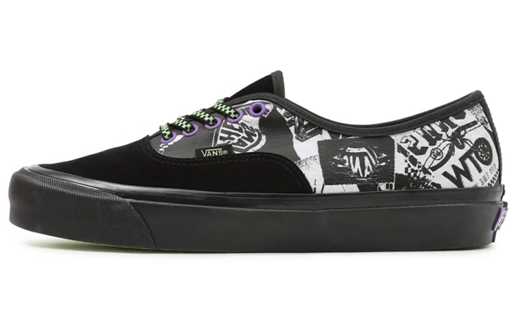Vans Halloween Punk Authentic 44 Dx 'Black Gray Purple' VN0A38ENBCJ
