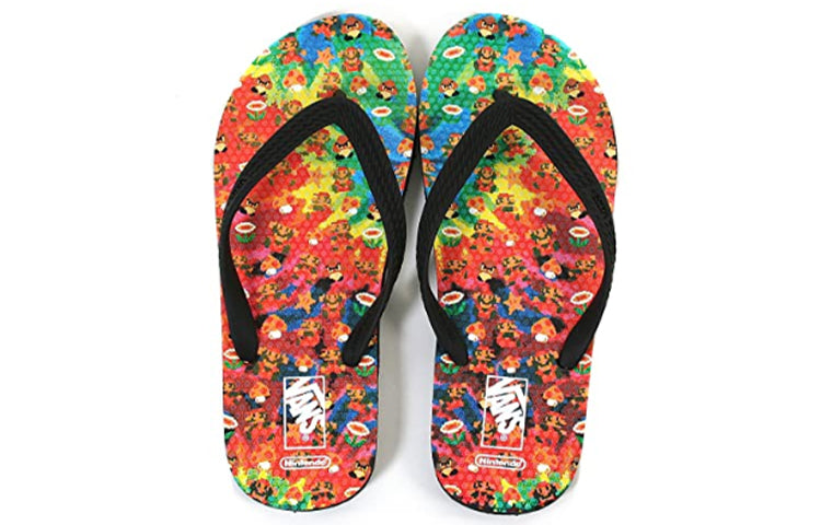 Vans Hanelei Nintendo Mario Slippers Pink/Multicolor 圖 4
