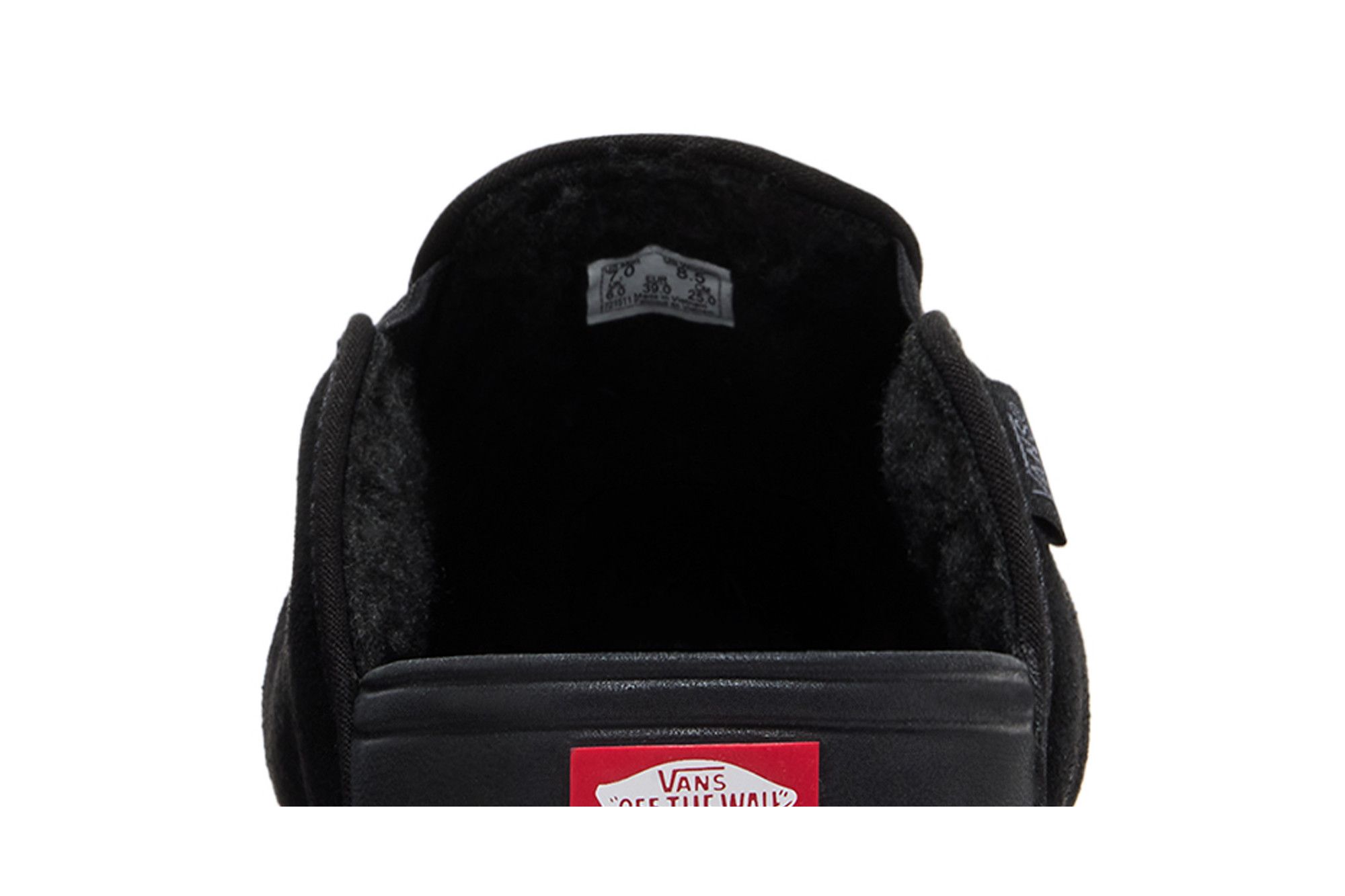 Sizing Vans Harbor Mule VR3 Black Comfortable Slip-On Clog Sneakers VN000CW3BLK