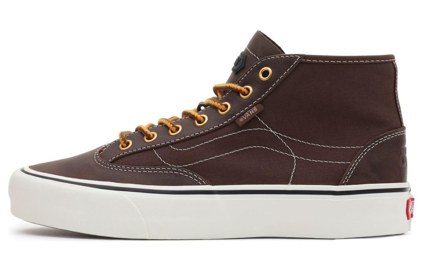 Vans Harry Bryant Destruct Mid VR3 'Brown' VN0007QNBRO