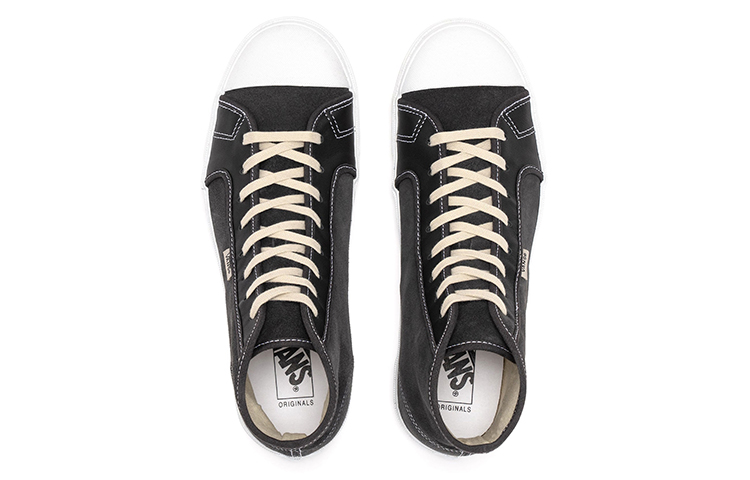 Lookbook Vans HAVEN x Unisex Vault OG Style 24 LX Hoge Sneakers Grijs/Zwart VN0A5HUT93D