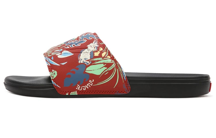 Vans Hawaiian Jungle La Costa Slide-On 'Red Black' VN0A5HF5AN6