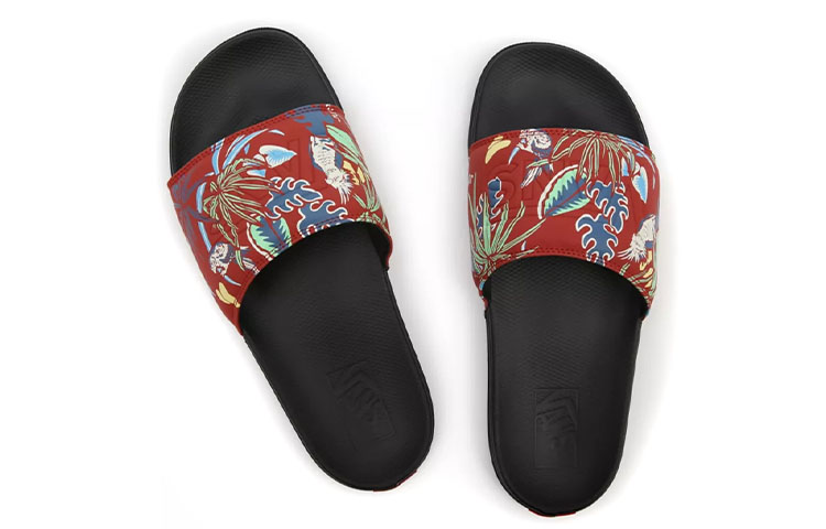 Vans Hawaiian Jungle La Costa Slide-On 'Red Black' 圖 4