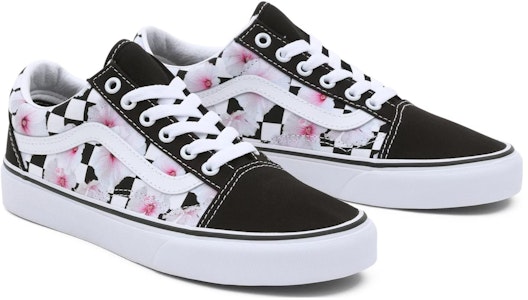 반스 하비스커스 체크 올드스쿨 '블랙' (50 characters) VN0007NTBM8 Lookbook 반스 하비스커스 체크 올드스쿨 '블랙' (50 characters) VN0007NTBM8