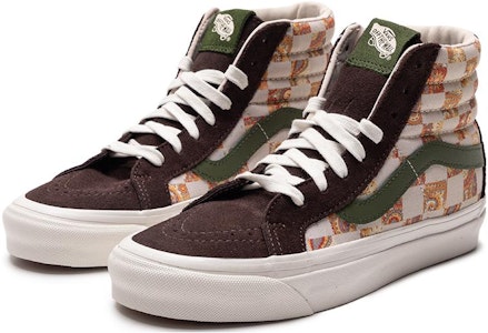 반스 스케이트-하이 38 DX '브리콜라주 체크' VN0A5KXVJ4E Lookbook 반스 스케이트-하이 38 DX '브리콜라주 체크' VN0A5KXVJ4E