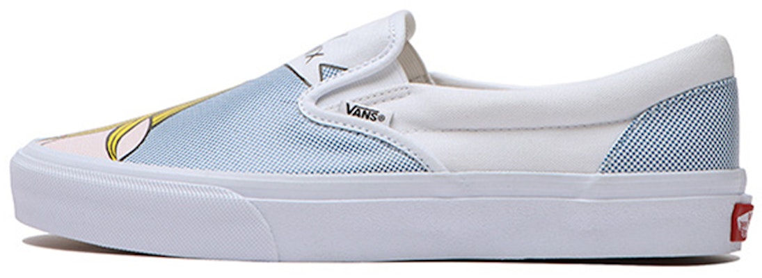 Vans Hisashi Eguchi x Slip-On 'Cetakan Kartun Biru Putih' 610731-0002 Buy Vans Hisashi Eguchi x Slip-On 'Cetakan Kartun Biru Putih' 610731-0002