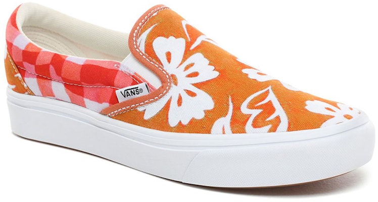 Vans INES COMFYCUSH White Pattern Yellow VN0A3WMDSXL Lookbook Vans INES COMFYCUSH White Pattern Yellow VN0A3WMDSXL
