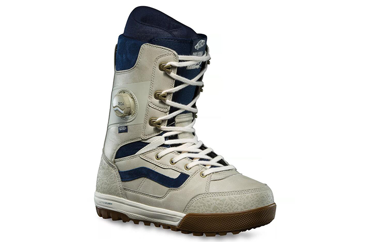 Order 반스 인바도 프로 '단 레이달 컴포트 웜 스노우 부츠' (화이트/블루) VN0A54FN244