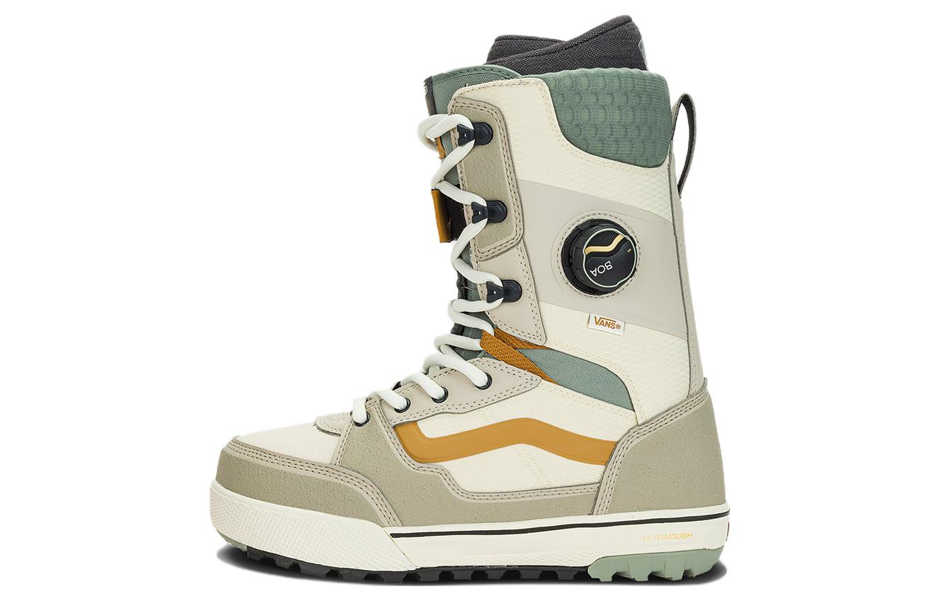 Vans Invado Pro Snowboard Boots 'Beige Green' VN0A54FNY2B