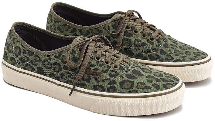 Vans J.Crew x Authentic 'Verde Negro' VN0A2Z5I08B Order Vans J.Crew x Authentic 'Verde Negro' VN0A2Z5I08B