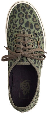 Vans J.Crew x Authentic 'Verde Negro' VN0A2Z5I08B Lookbook Vans J.Crew x Authentic 'Verde Negro' VN0A2Z5I08B