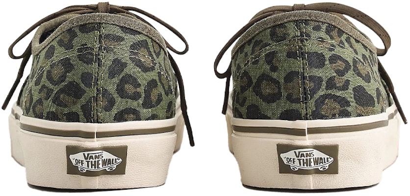 Vans J.Crew x Authentic 'Verde Negro' VN0A2Z5I08B Shop Vans J.Crew x Authentic 'Verde Negro' VN0A2Z5I08B