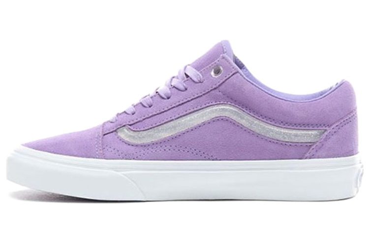 Buy Vans果冻侧条纹Old Skool低帮紫色 VN0A38G1VRF