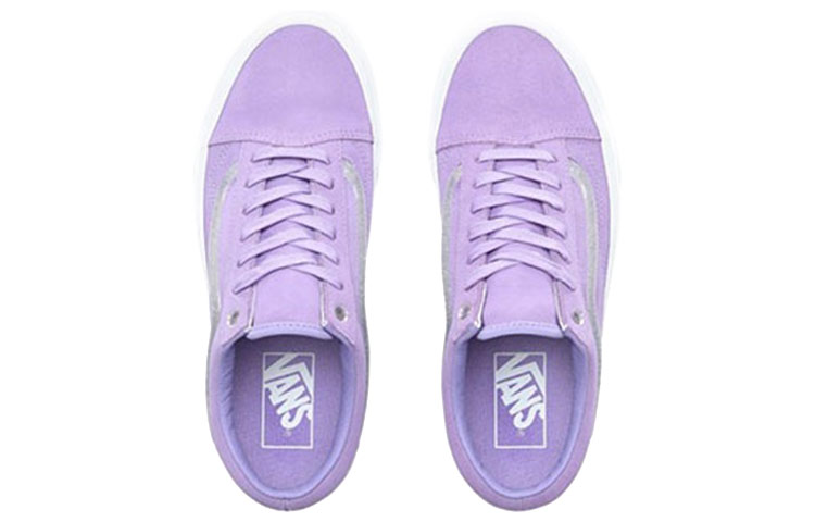 Lookbook Vans果冻侧条纹Old Skool低帮紫色 VN0A38G1VRF