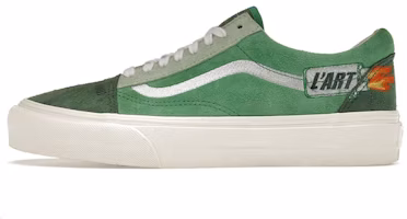 Vans Vault Old Skool x KAR L'Art de L'Automobile 'Exhaust Pack - Green' VN0A4BVFGRN1 Vans Vault Old Skool x KAR L'Art de L'Automobile 'Exhaust Pack - Green' VN0A4BVFGRN1