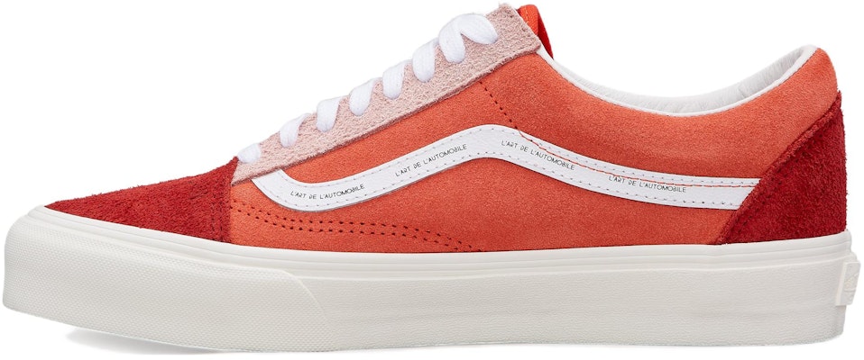 Vans KAR L'Art de L'Automobile x Old Skool VLT LX 'Exhaust Pack - Red' VN0A4BVFRED Buy Vans KAR L'Art de L'Automobile x Old Skool VLT LX 'Exhaust Pack - Red' VN0A4BVFRED