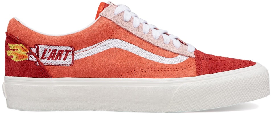 Vans KAR L'Art de L'Automobile x Old Skool VLT LX '排氣管系列 - 紅色' VN0A4BVFRED Order Vans KAR L'Art de L'Automobile x Old Skool VLT LX '排氣管系列 - 紅色' VN0A4BVFRED