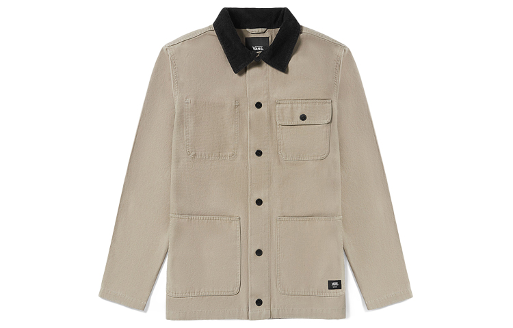 Vans Khaki Multi-Pocket Workwear Casual Jacket VN0A3WF1H3G