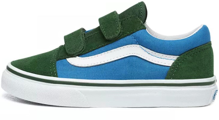 Vans Kanak-kanak Old Skool V Hijau Biru 2-Tona VN0A4UI1WK9 Buy Vans Kanak-kanak Old Skool V Hijau Biru 2-Tona VN0A4UI1WK9